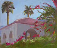 Through the Bougainvillea